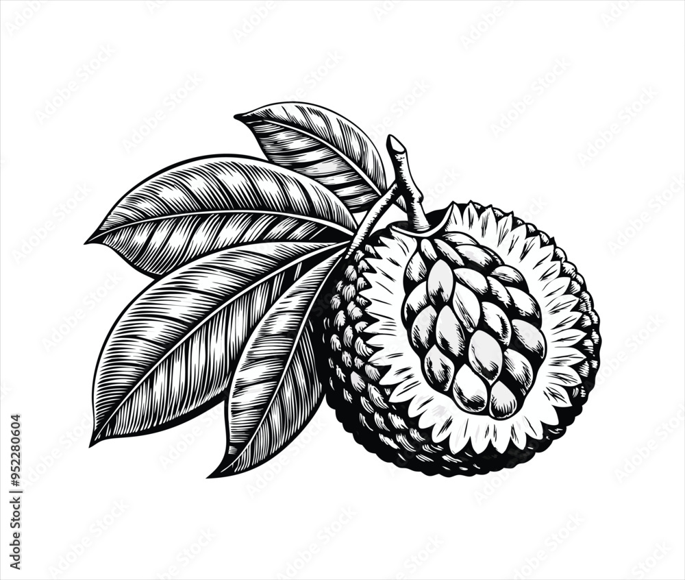 illustration of a branch with leaves illustration of a branch with leaves