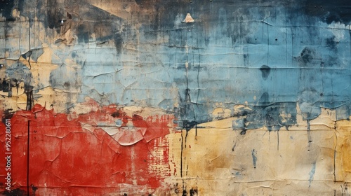 Wallpaper Mural old painted wood background Torontodigital.ca