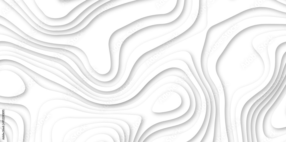 White 3d papercut vector format 3d shadow abstract wallpaper fresh tiles design curved topology or topography 3d map texture backdrop illustration paper template White 3d papercut vector format 3d shadow abstract wallpaper fresh tiles design curved topology or topography 3d map texture backdrop illustration paper template