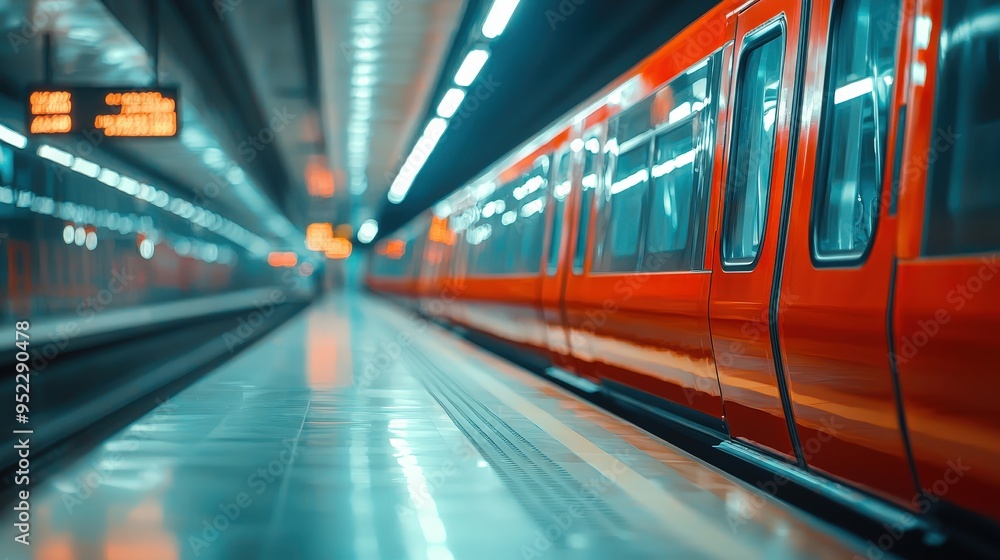 Public transportation symbolizing connectivity within a society Public transportation symbolizing connectivity within a society