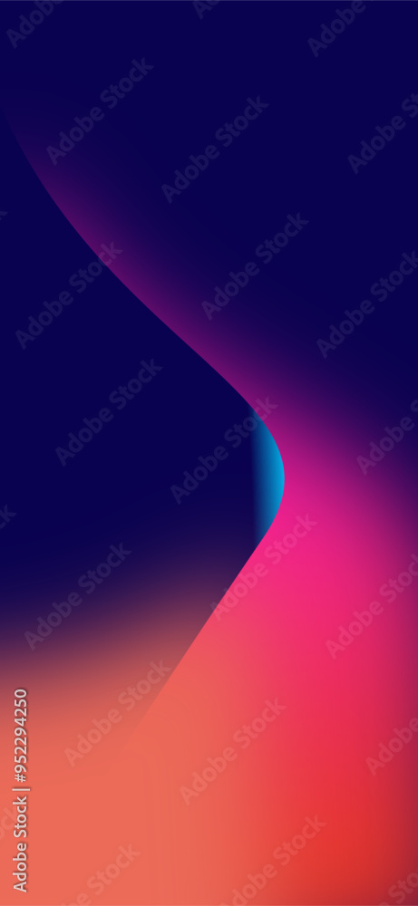 Obraz premium Gradient Triangle colour background