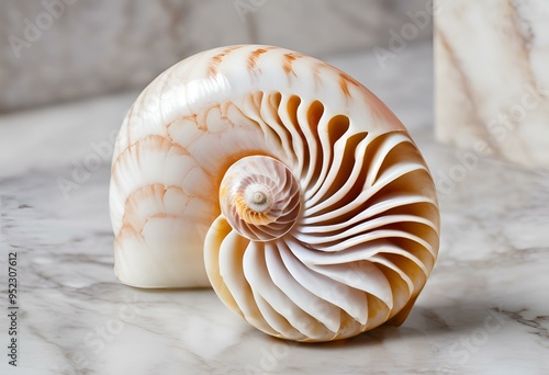 Seashell are beautiful, used as decorations, have patterns and colors.