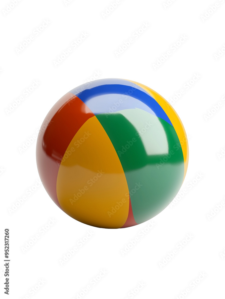 Rainbow beach ball with glossy surface isolated on transparent background
Rainbow beach ball with glossy surface isolated on transparent background