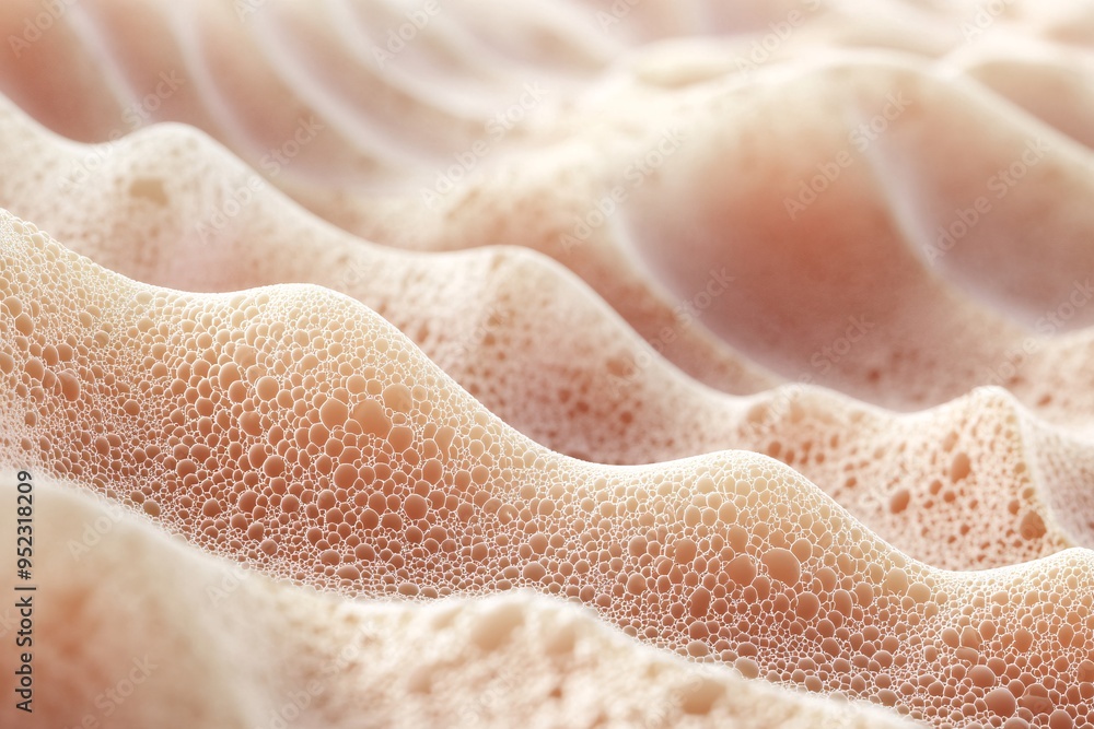 Abstract Beige Foam Bubbles Texture Background Abstract Beige Foam Bubbles Texture Background