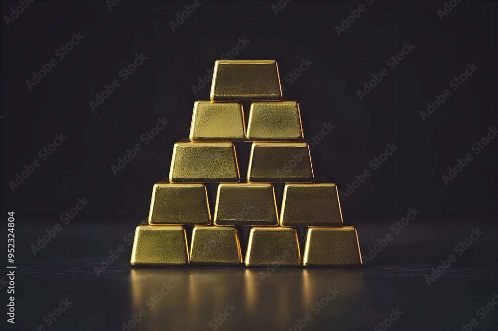 stack of gold bars