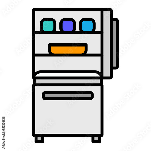 Refridgerator Icon photo