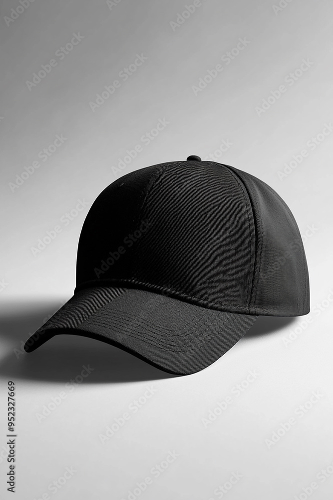 blank sport cap mockup with attractive background generated by AI blank sport cap mockup with attractive background generated by AI