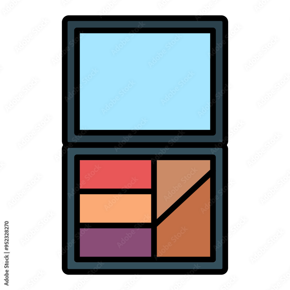 Makeup palette Icon Makeup palette Icon