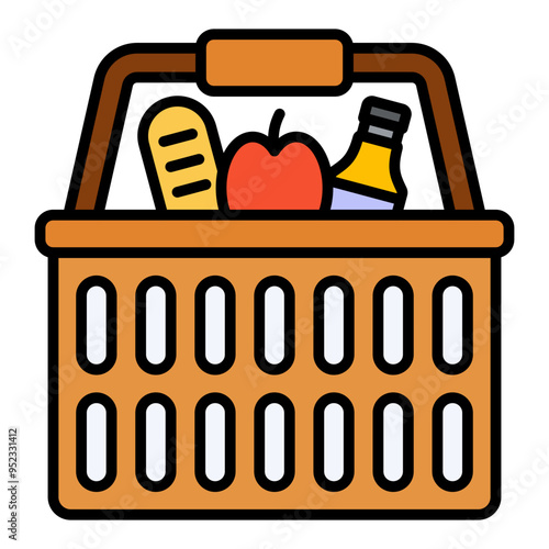 Picnic basket Icon