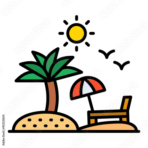 Beach Icon