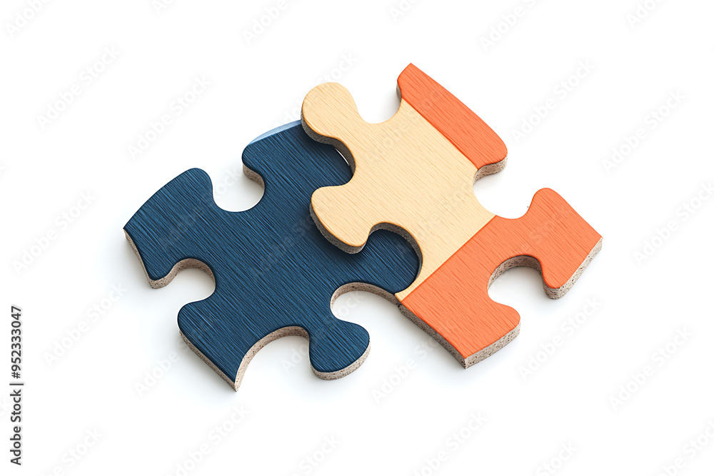 A simple and isolated image of a puzzle on a white background, representing problem-solving, connection, and the process of fitting pieces together to form a whole. A simple and isolated image of a puzzle on a white background, representing problem-solving, connection, and the process of fitting pieces together to form a whole.