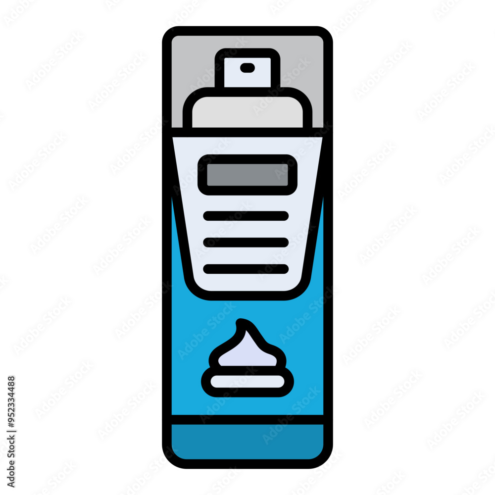 Shaving foam Icon Shaving foam Icon