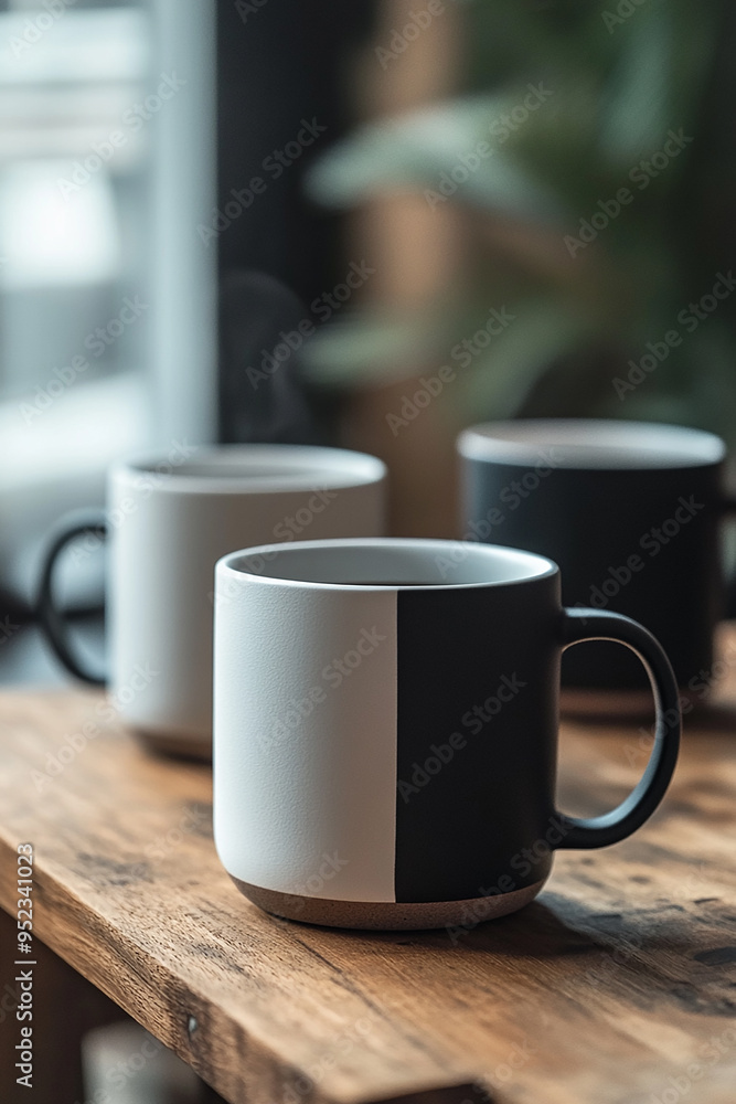 coffee mug mockup with attractive background generated by AI coffee mug mockup with attractive background generated by AI