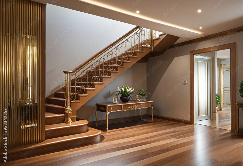 Obraz premium Luxury inlet lounge background