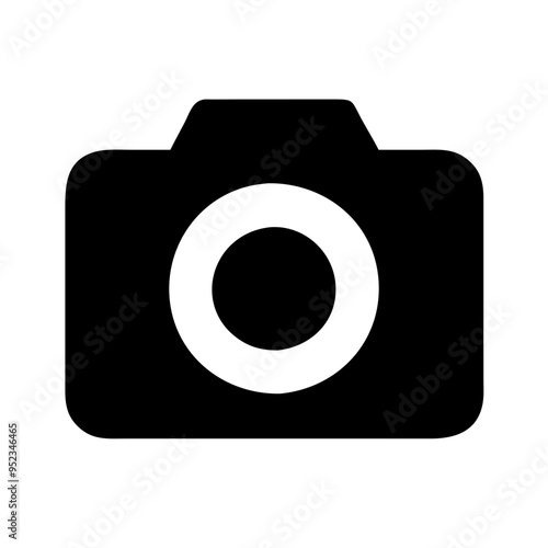 photo camera icon, icon vector