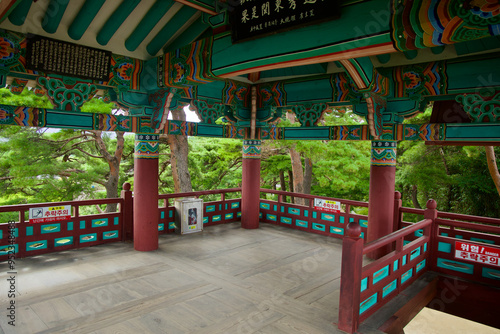 Interior View of Cheonggan Pavilion