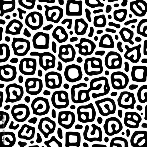 Abstract background with an organic turing seamless pattern design