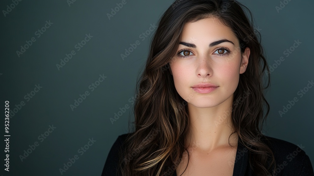 Professional headshot of a woman in a business suit with a soft focus and clean backdrop Professional headshot of a woman in a business suit with a soft focus and clean backdrop
