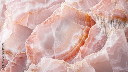 Detailed petalite crystal w...