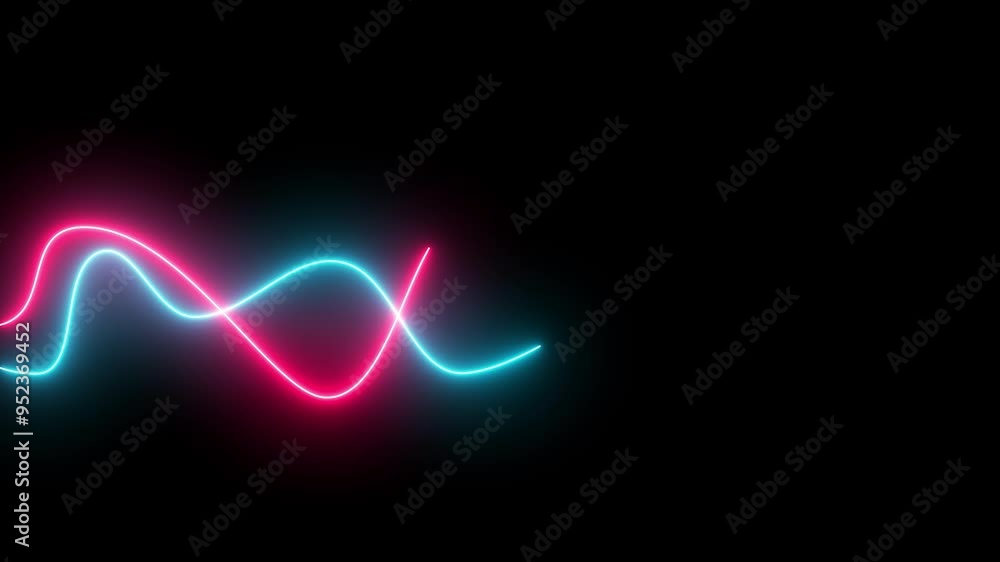 glowing neon waves background with attractive colors. moving abstract glowing neon waves background animation, digital motion graphics. glowing neon waves background with attractive colors. moving abstract glowing neon waves background animation, digital motion graphics.