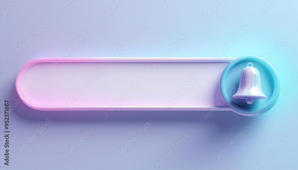 A vibrant notification icon featuring a bell against a stylish gradient background, ideal for digital alerts and updates. A vibrant notification icon featuring a bell against a stylish gradient background, ideal for digital alerts and updates.