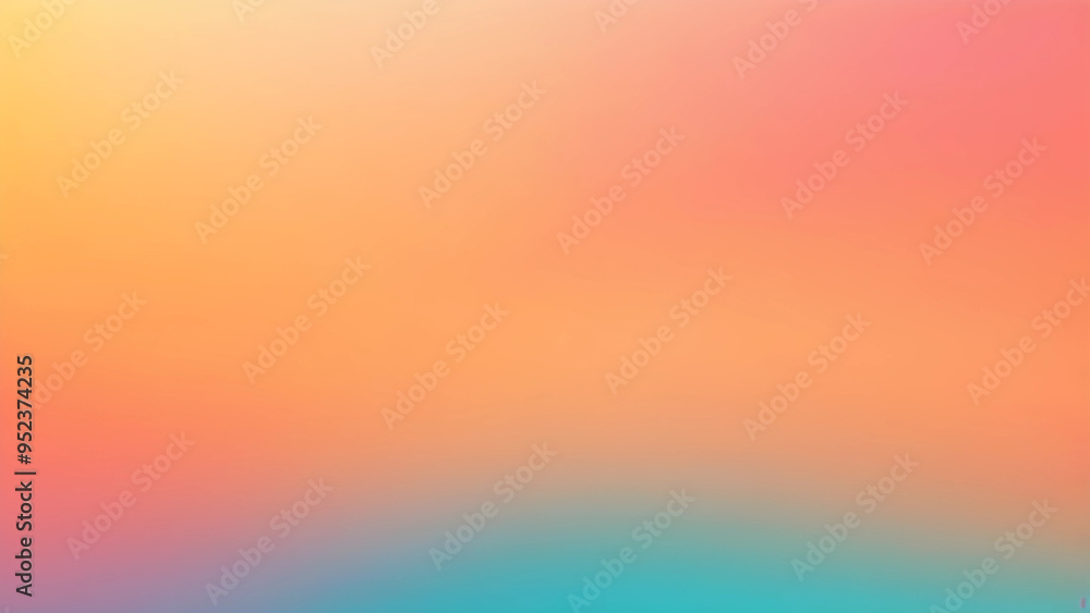 gradient background turquoise to tangerine pink color blur watercolor abstract banner gradient background turquoise to tangerine pink color blur watercolor abstract banner