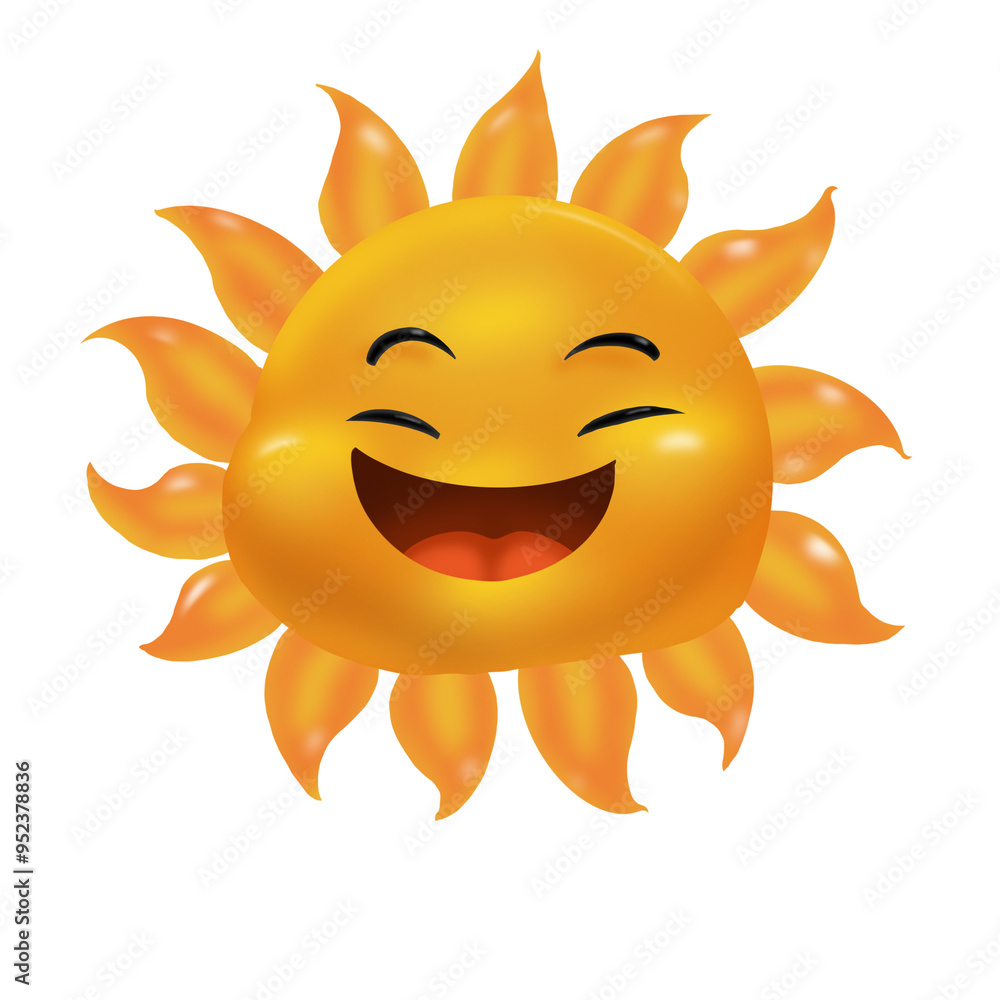 Baby Sun on transparent background Baby Sun on transparent background
