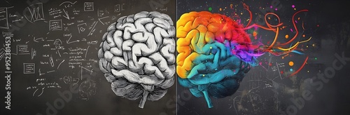 Convergence of Analytical and Creative Minds A Dual Hemisphere Visualization