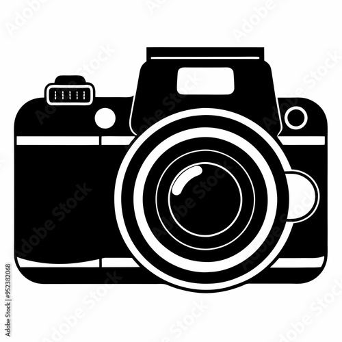 photo camera icon, icon vector