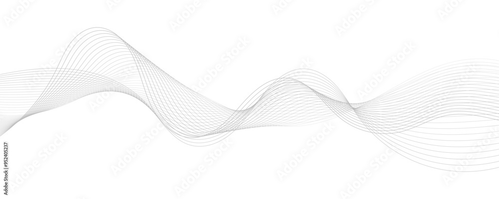 Abstract grey wave background Abstract grey wave background