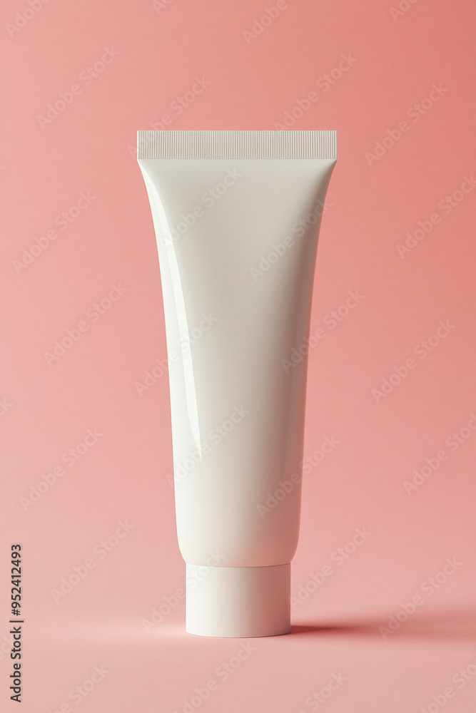 skin care cosmetic tube mockup generated by AI skin care cosmetic tube mockup generated by AI