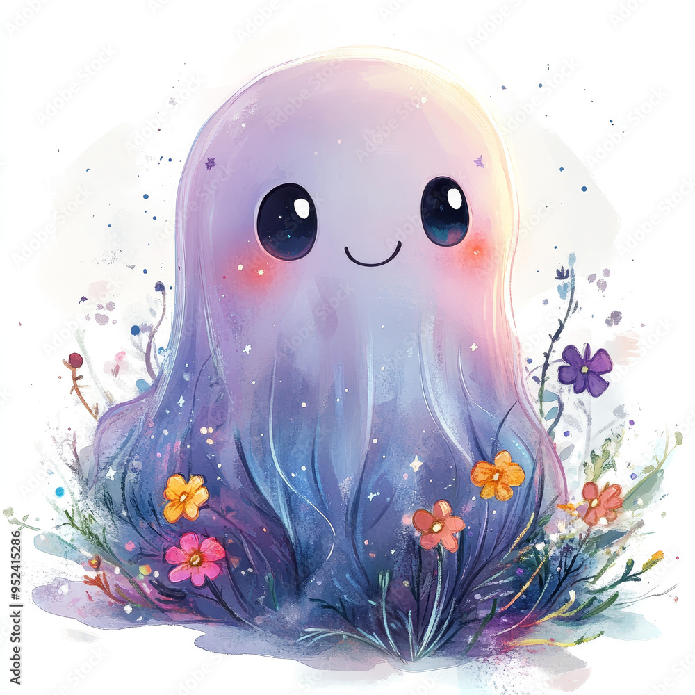 illustration of a ghost illustration of a ghost