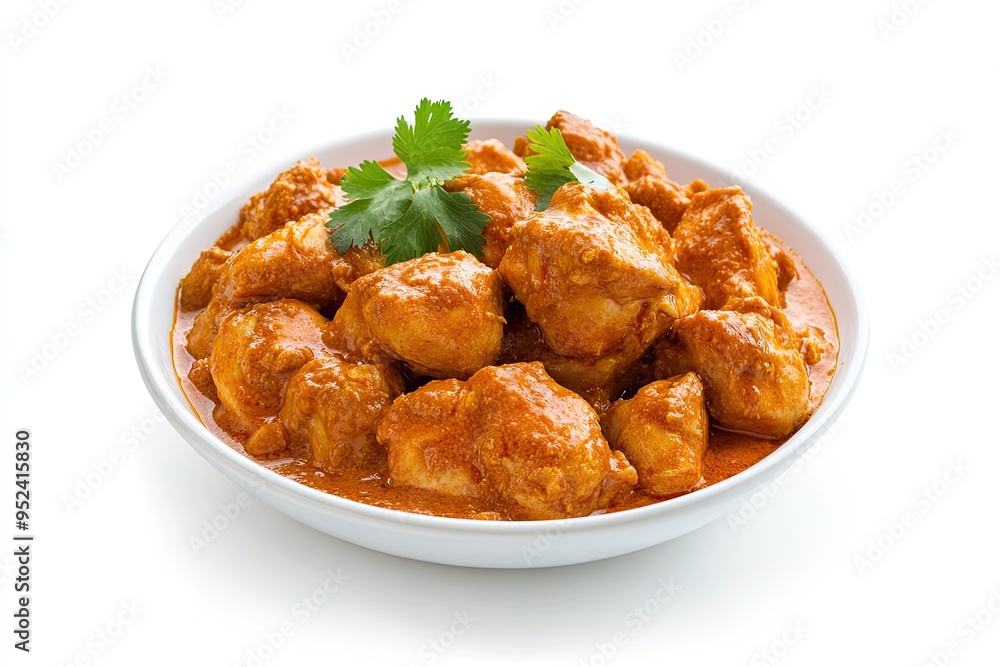 Butter Chicken or Murgh Makhani - A popular restauran Butter Chicken or Murgh Makhani - A popular restauran