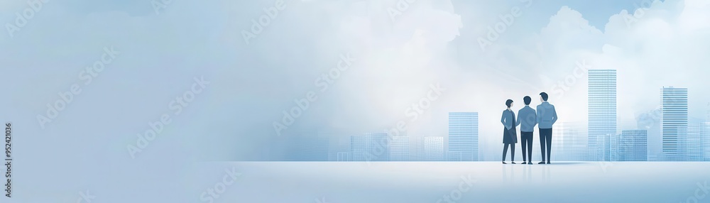 Digital transformation, business evolution, tech future, flat design illustration Digital transformation, business evolution, tech future, flat design illustration