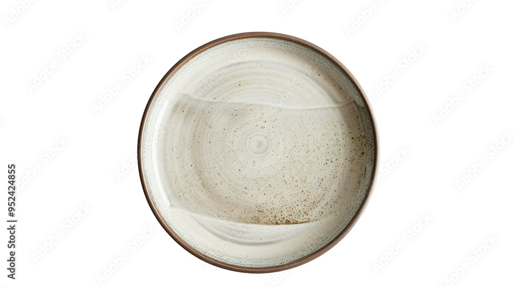 Ceramic plate top view isolated on transparent background, PNG Ceramic plate top view isolated on transparent background, PNG