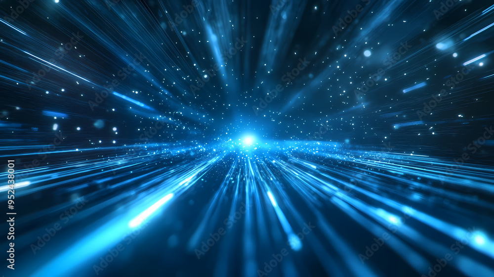 Blue light, technology background Blue light, technology background