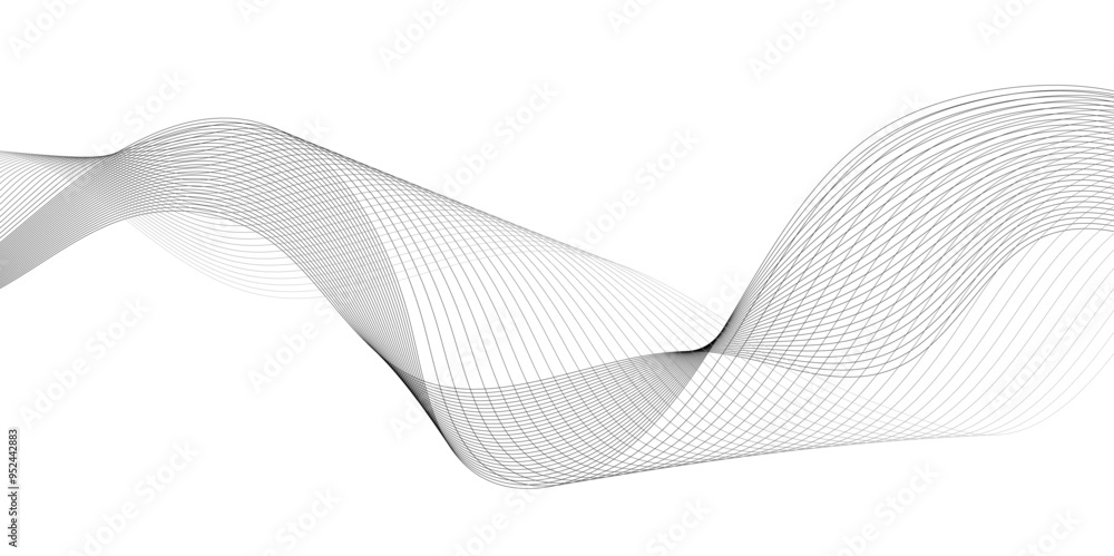 Modern geometric abstract line vector background with curved lines, Abstract dynamic black color lines, waves. technology line stripe isolated science digital flowing black line, Modern black lines. Modern geometric abstract line vector background with curved lines, Abstract dynamic black color lines, waves. technology line stripe isolated science digital flowing black line, Modern black lines.