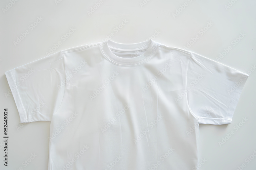 professional product photo of the back of a plain white t-shirt flat and uncreased professional product photo of the back of a plain white t-shirt flat and uncreased