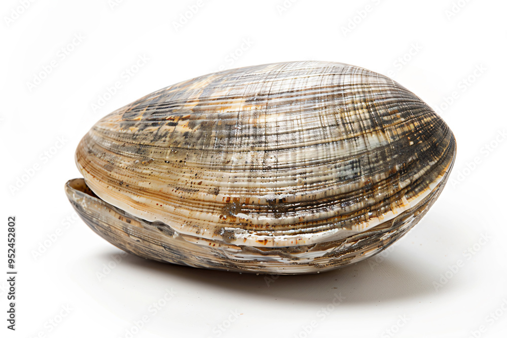 a shell with a small hole in it a shell with a small hole in it