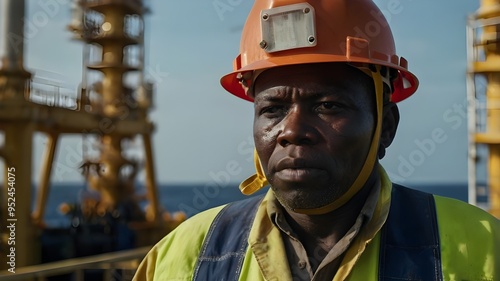 worker with helmet