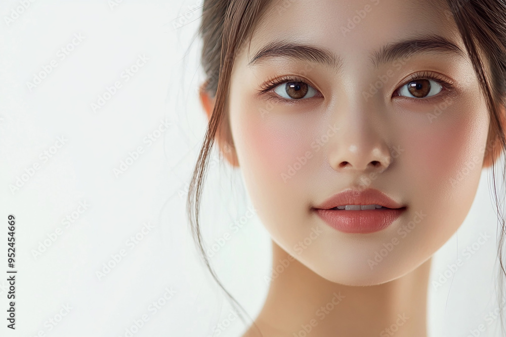 Close up portrait of a woman Close up portrait of a woman