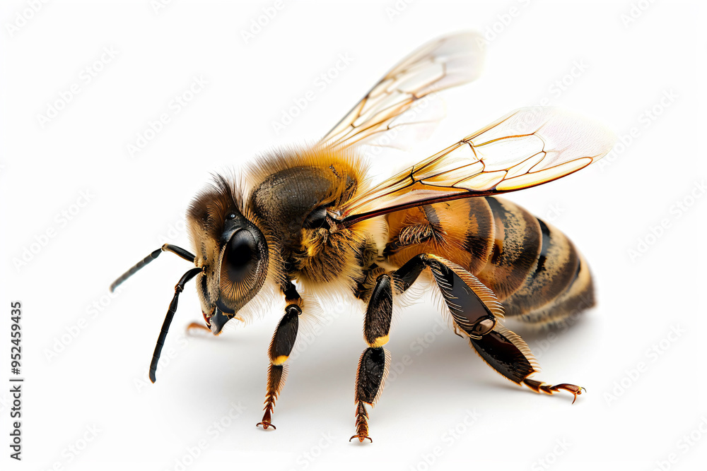 a bee with a long antennae and a black body a bee with a long antennae and a black body