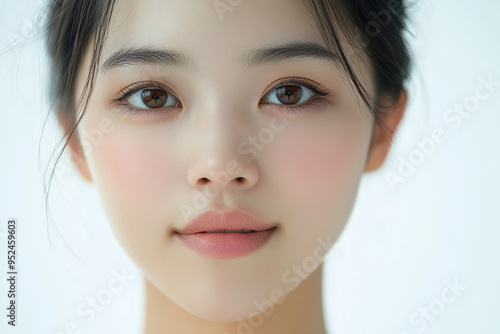 Close up portrait of a woman