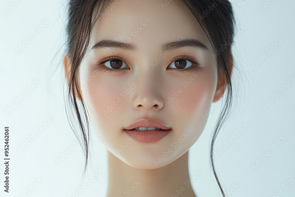 Close up portrait of a woman Close up portrait of a woman