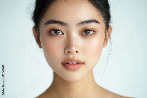 Close up portrait of a woman