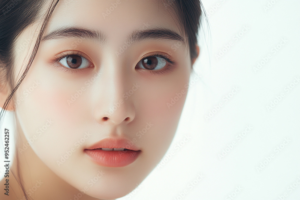 Close up portrait of a woman Close up portrait of a woman