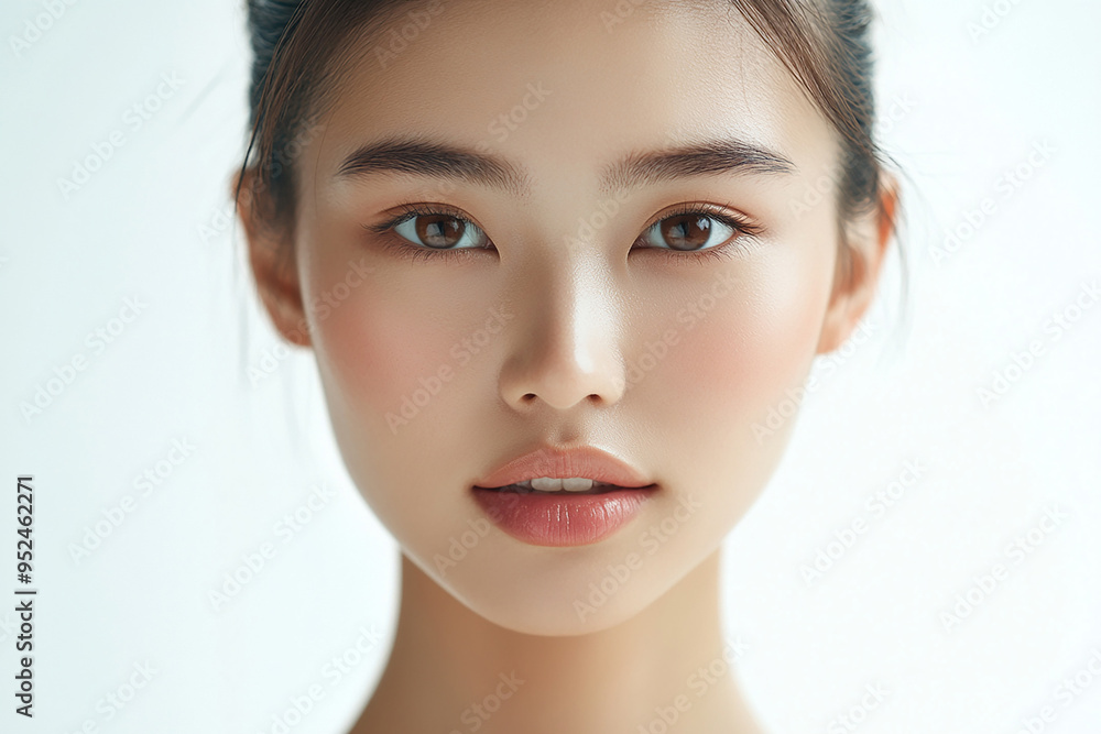 Close up portrait of a woman Close up portrait of a woman