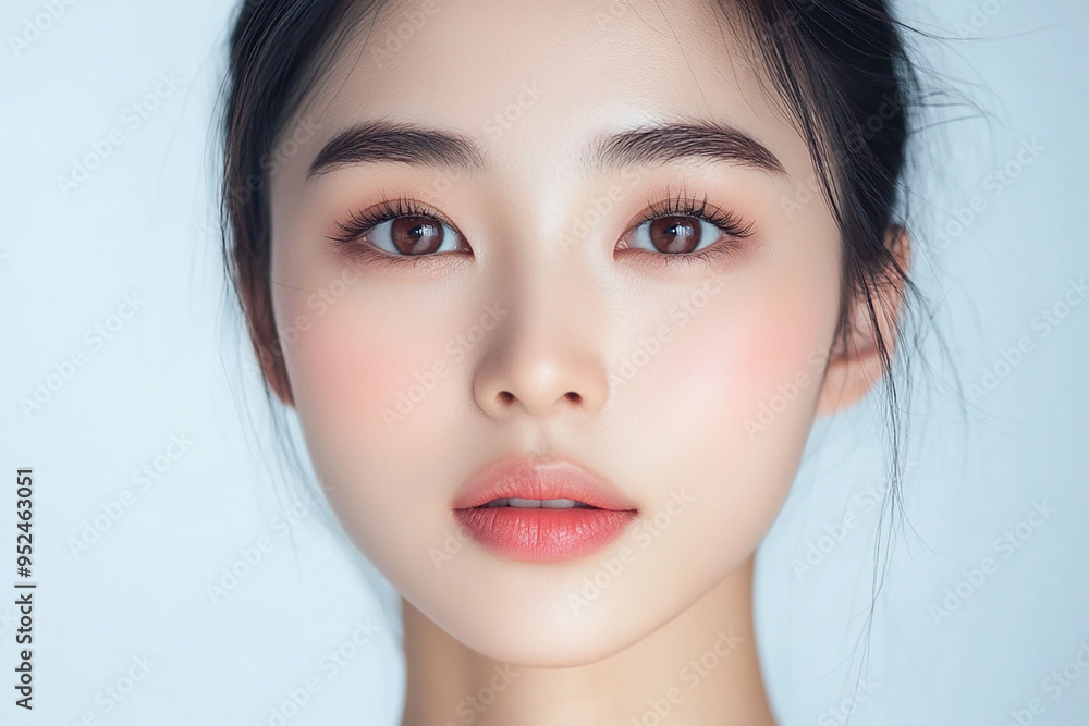 Close up portrait of a woman