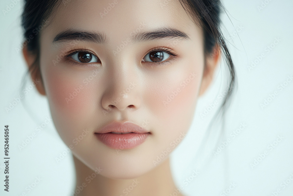 Close up portrait of a woman Close up portrait of a woman