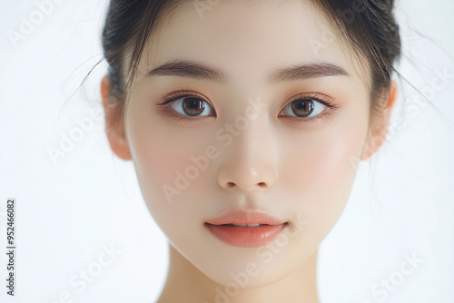 Close up portrait of a woman
